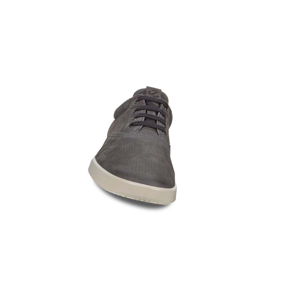 Men's Ecco Collin 2.0 Sneakers Grey | USA 615CTV